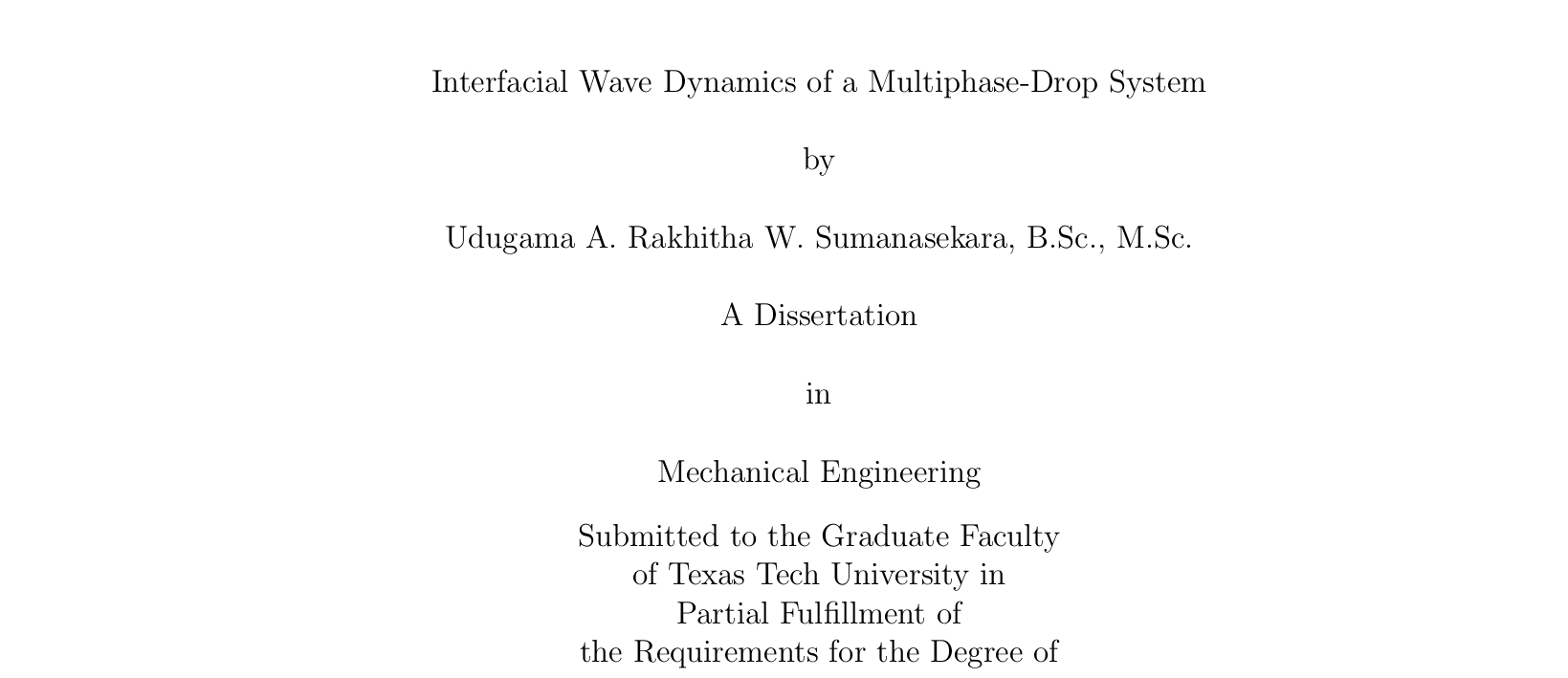 Dissertation title page